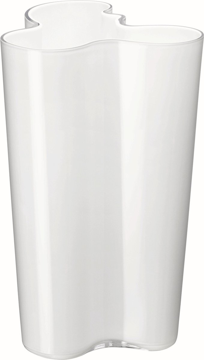 Iittala Jarrón Alvar Aalto opal (blanco) 251 mm