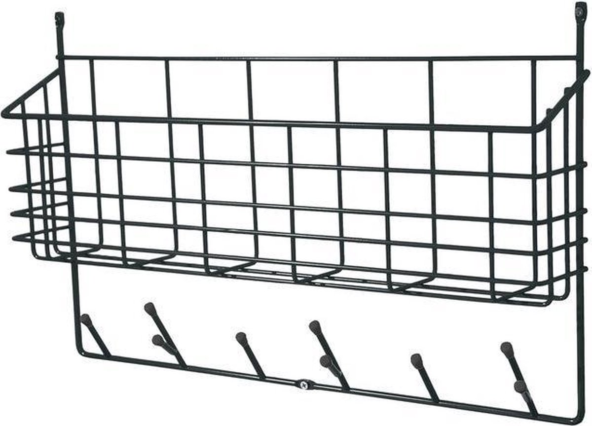 Maze Estante portaobjetos Mitten negro