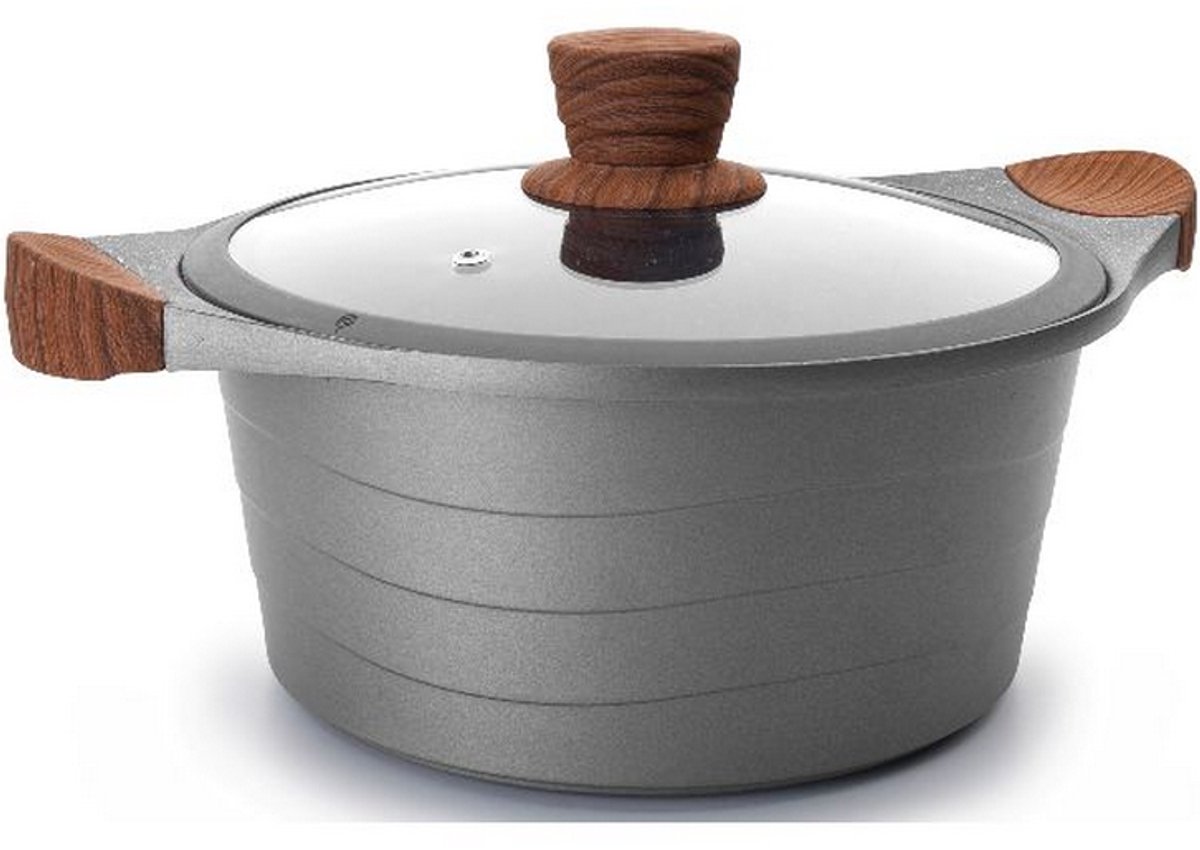 LACOR Casserole avec couvercle en verre Stilo 27320