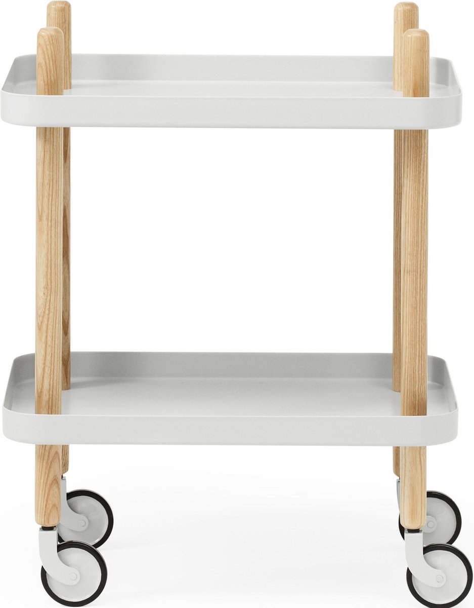 Normann Copenhagen Table Block gris clair