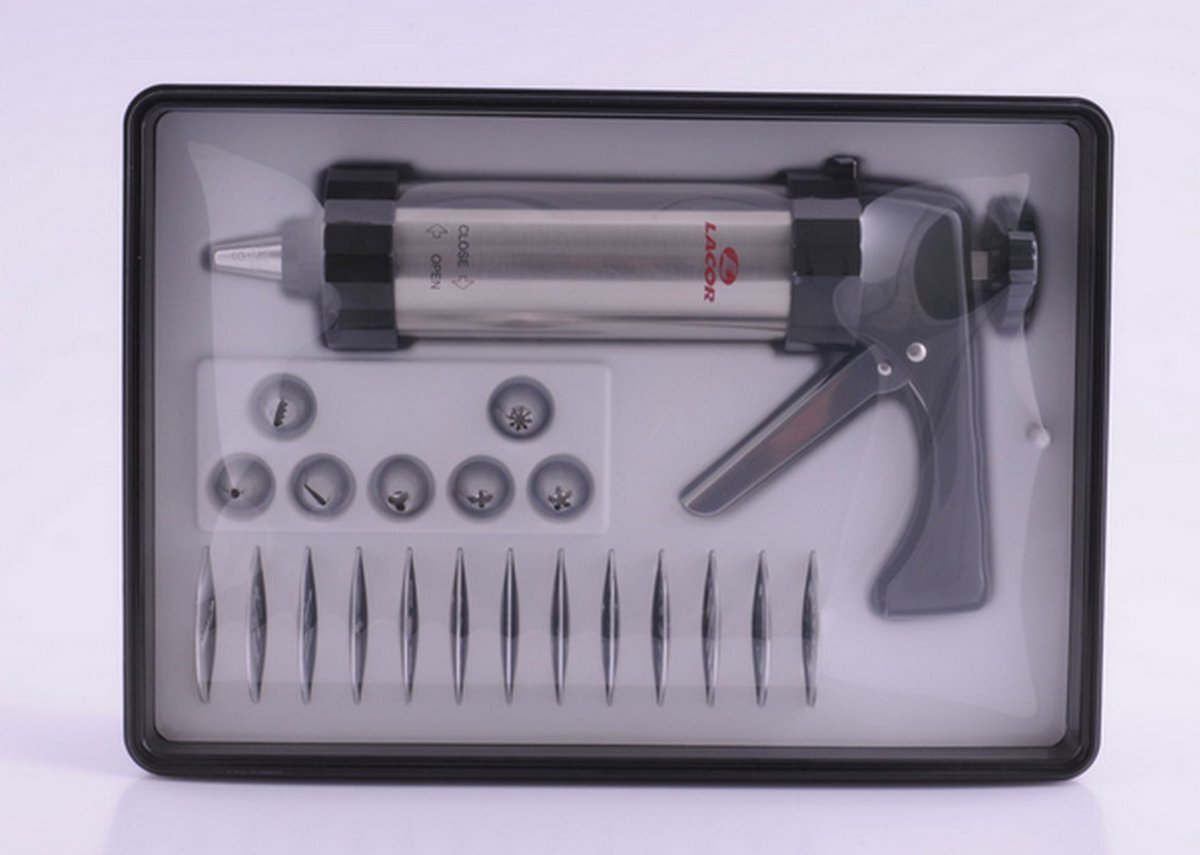 Conjunto de pistola de pastelaria LACOR 68989