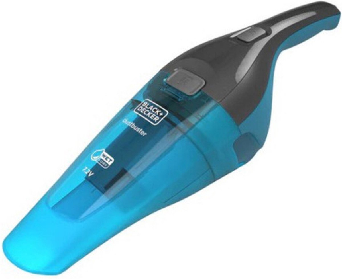 Black & Decker WDC215WA aspiradora de mano Azul, Titanio Sin bolsa