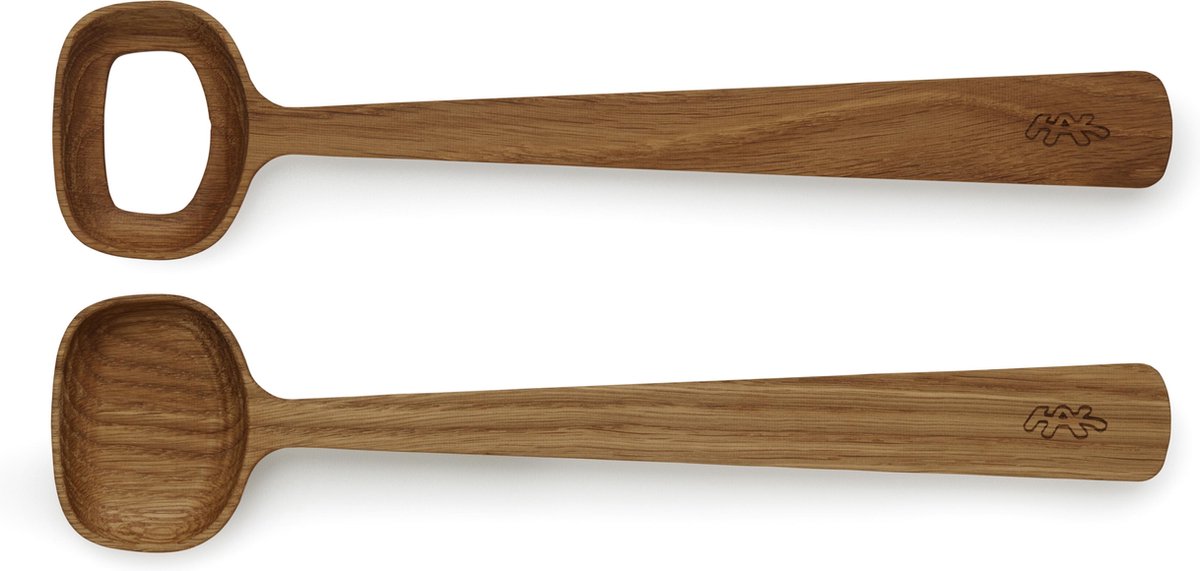 Kähler Cubiertos ensalada Hammershøi 2 piezas