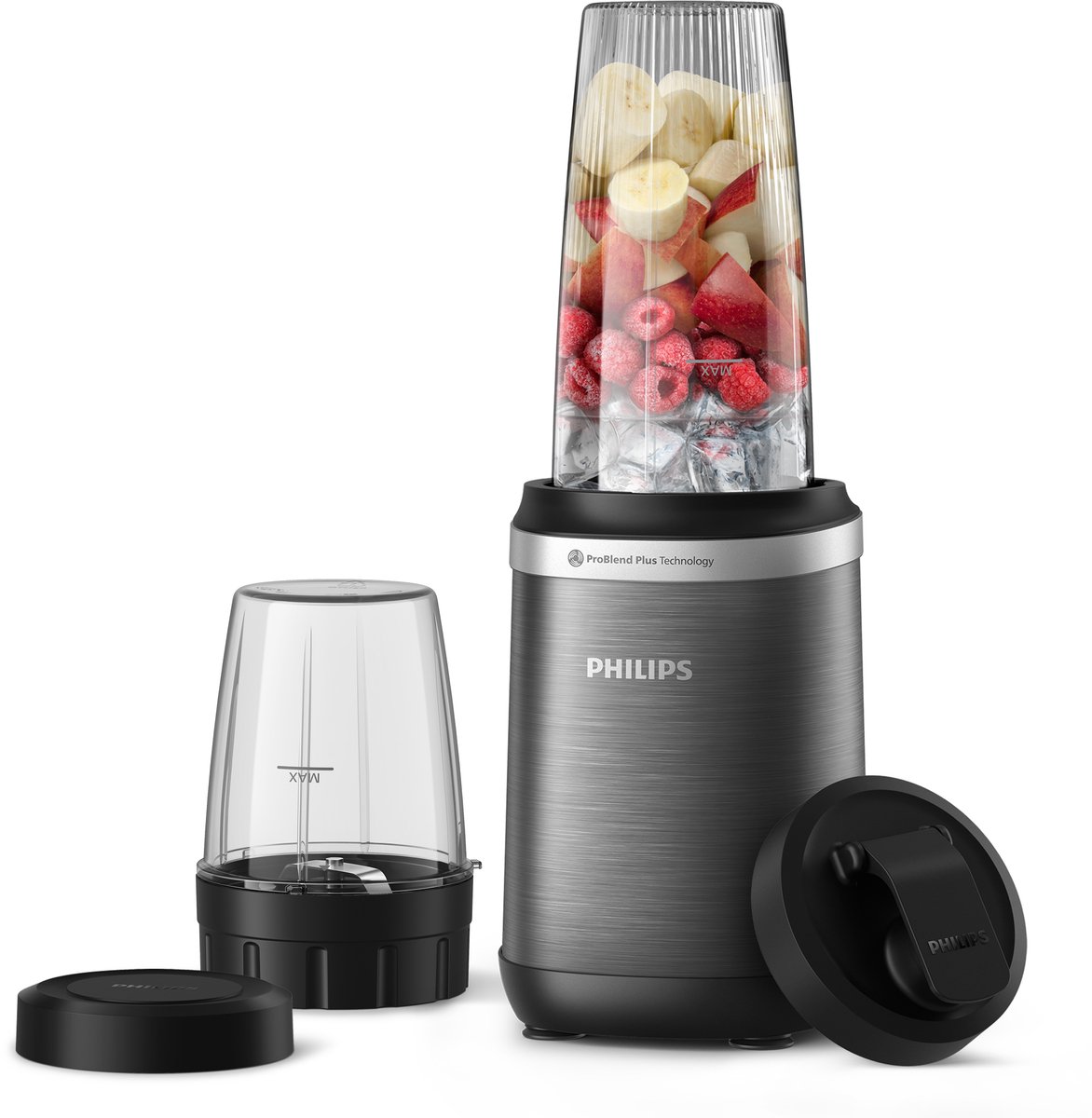 Blender chauffant Philips HR2766/00 série 5000 - 700 + 300 ml, noir