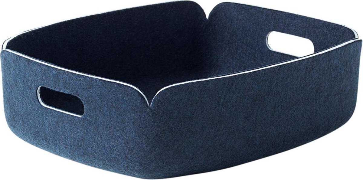 Muuto Cesta Restore pequeña Midnight blue (azul)