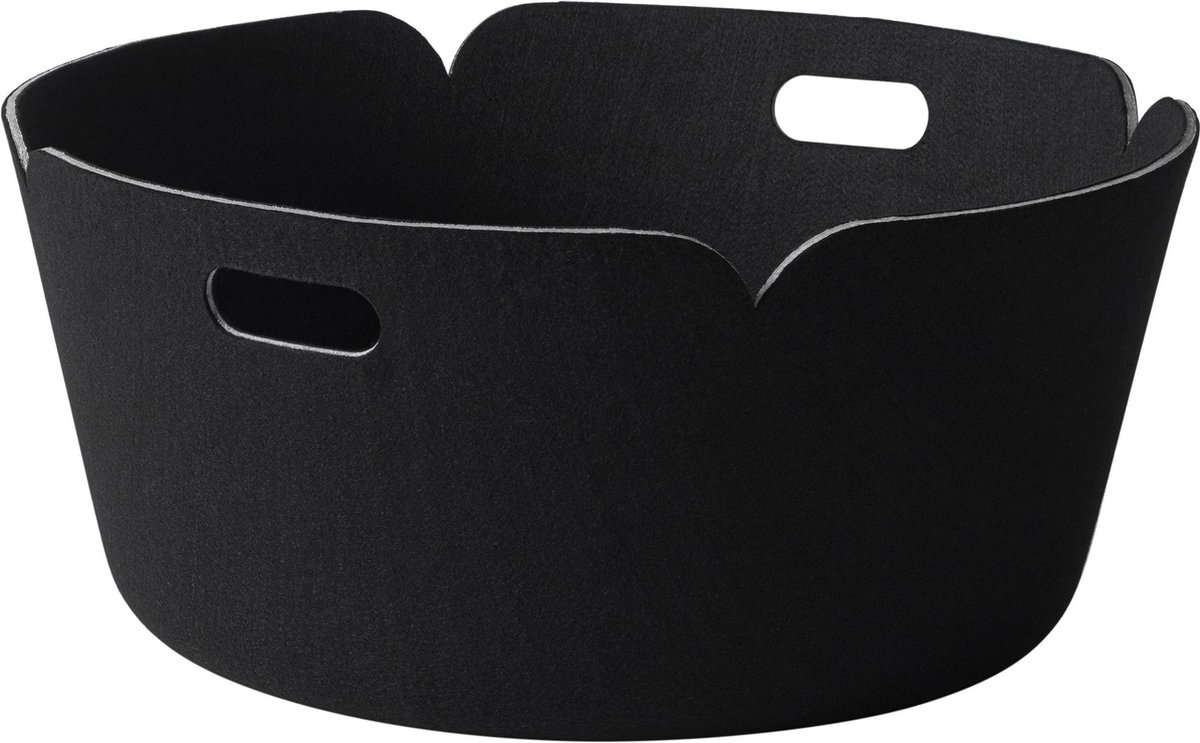 Muuto Cesta Restore, redonda negro