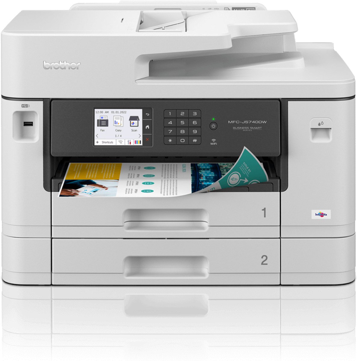 Brother MFC-J5740DW impresora multifunción Inyección de tinta A3 1200 x 4800 DPI Wifi