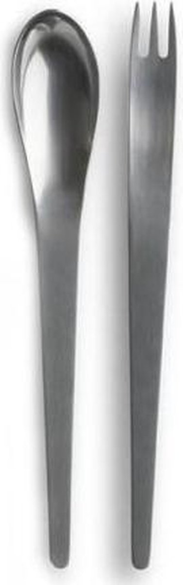 Georg Jensen 2 Cubiertos de servir Arne Jacobsen 2 piezas