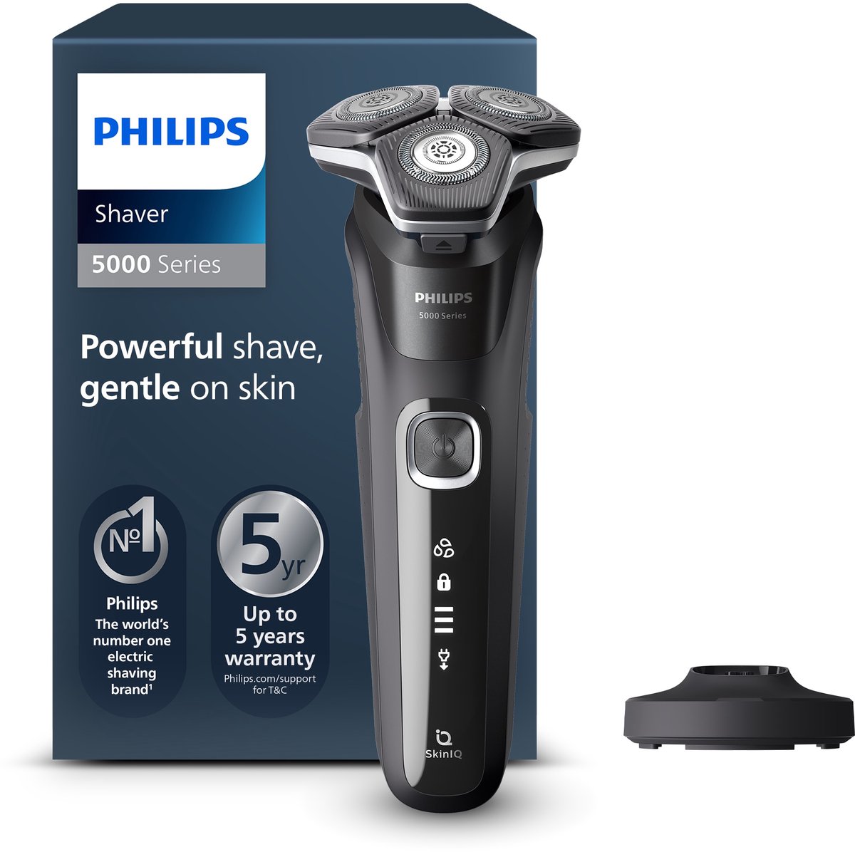 Philips SHAVER Series 5000 S5898/25 Afeitadora eléctrica Seco y Mojado