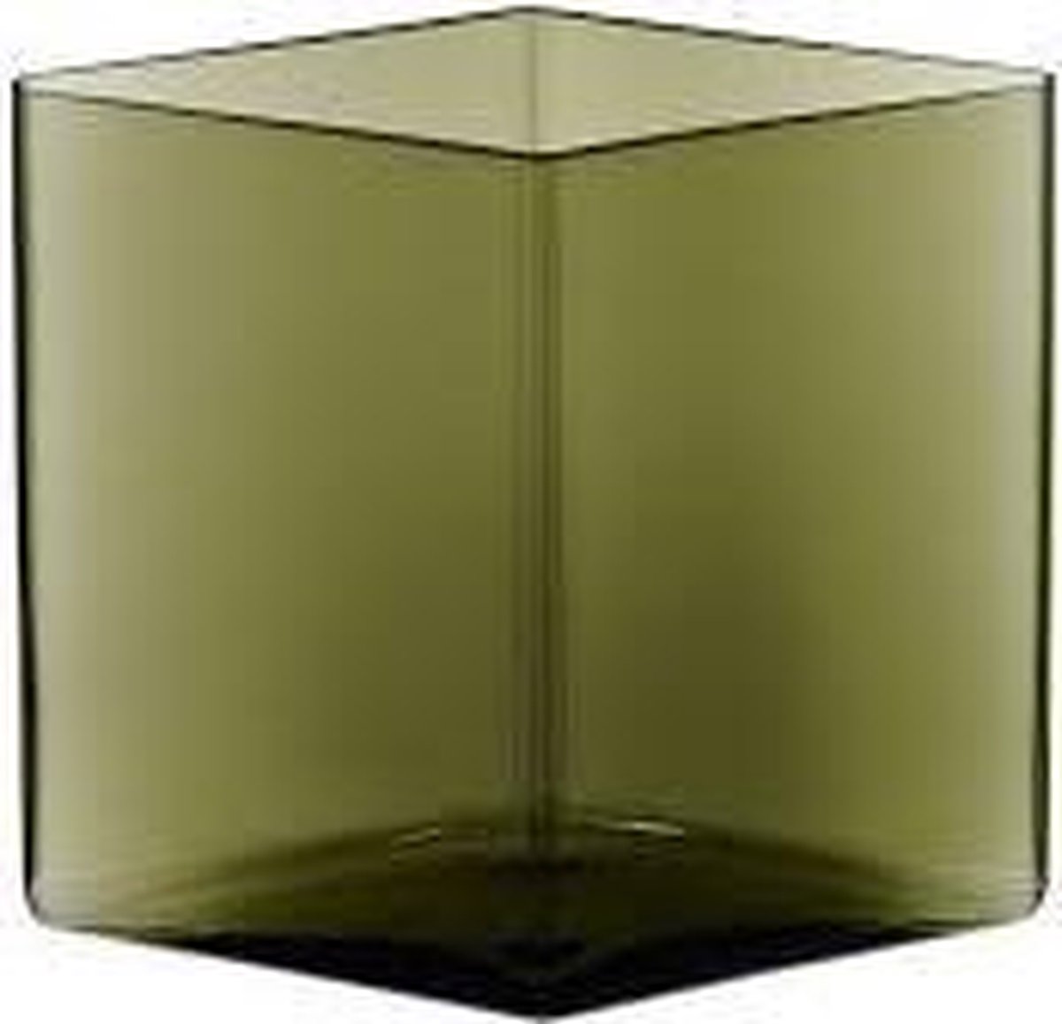Iittala Vaso Ruutu 20,5x18 cm verde muschio
