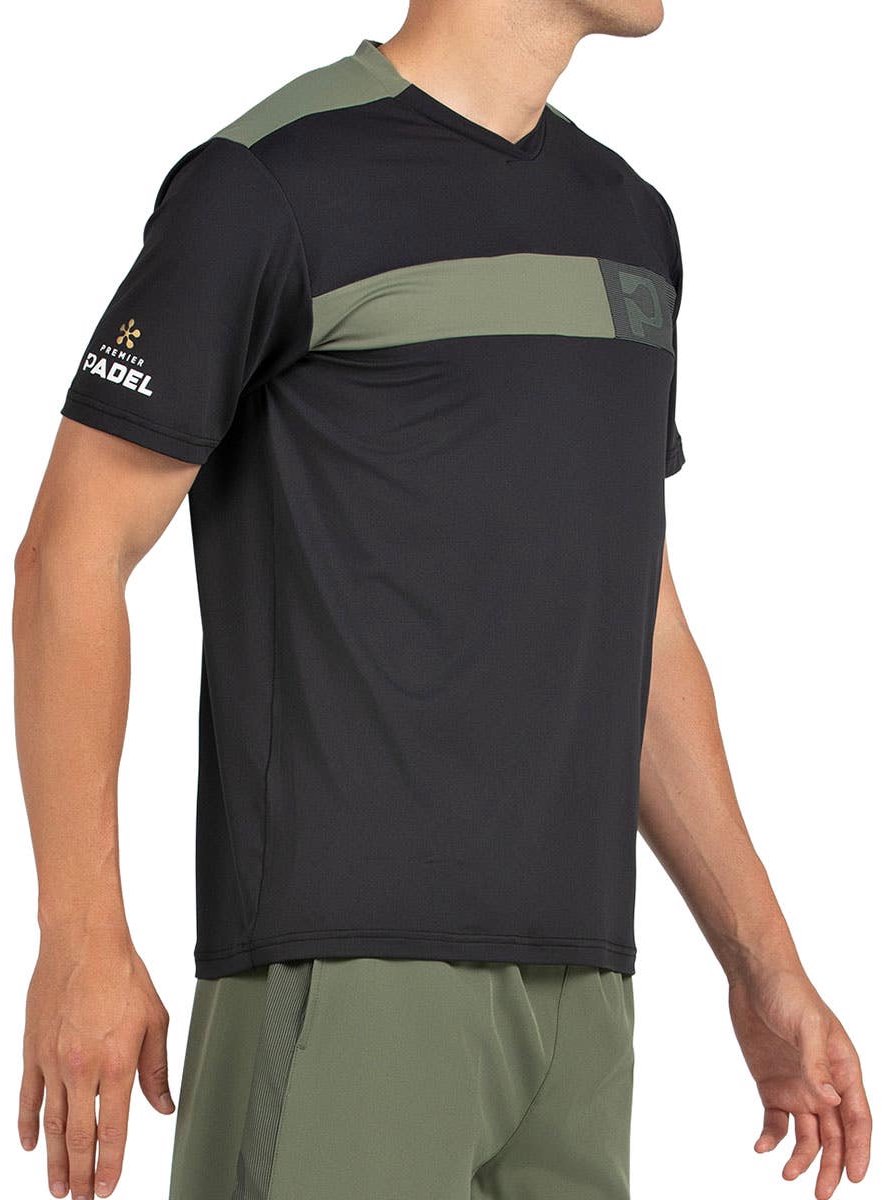 T-shirt Bullpadel Puyo Premier Padel Noir 2026