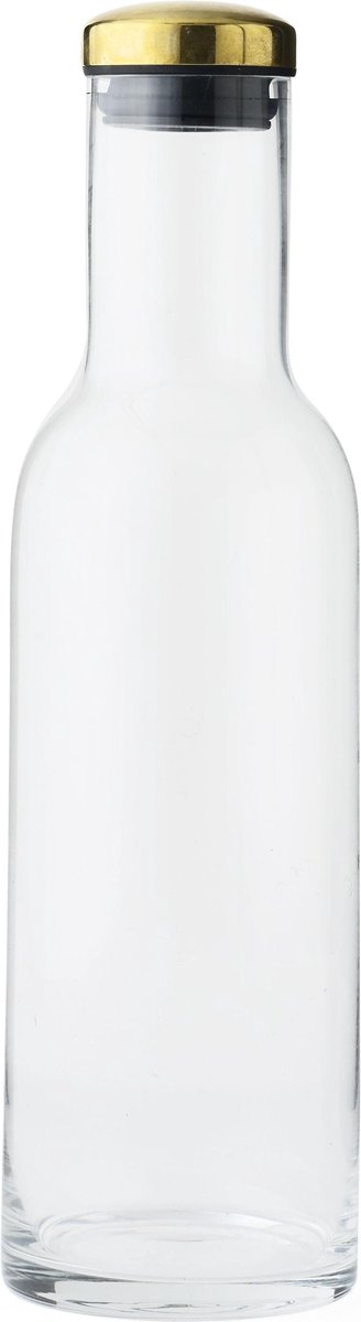 Audo Copenhagen Botella Bottle 1L vidrio-latón