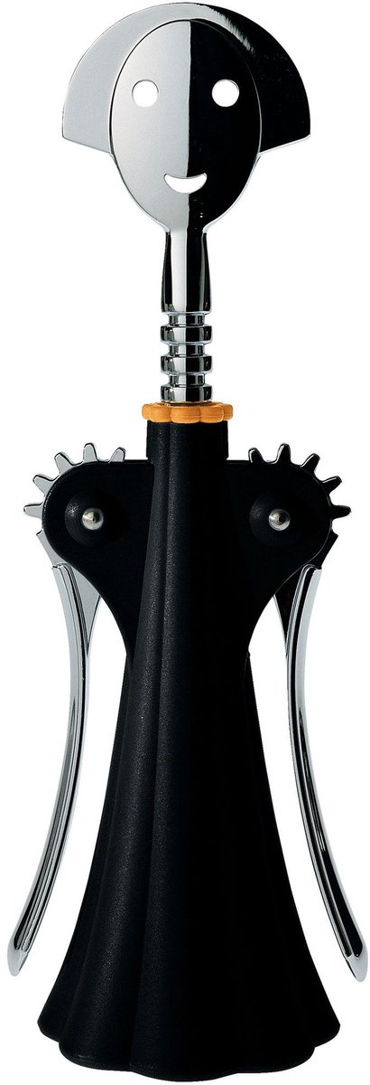 Alessi Sacacorchos Anna G. negro