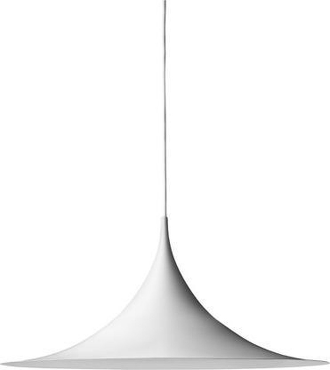 GUBI Lampada Semi Ø 60 cm White semi matt