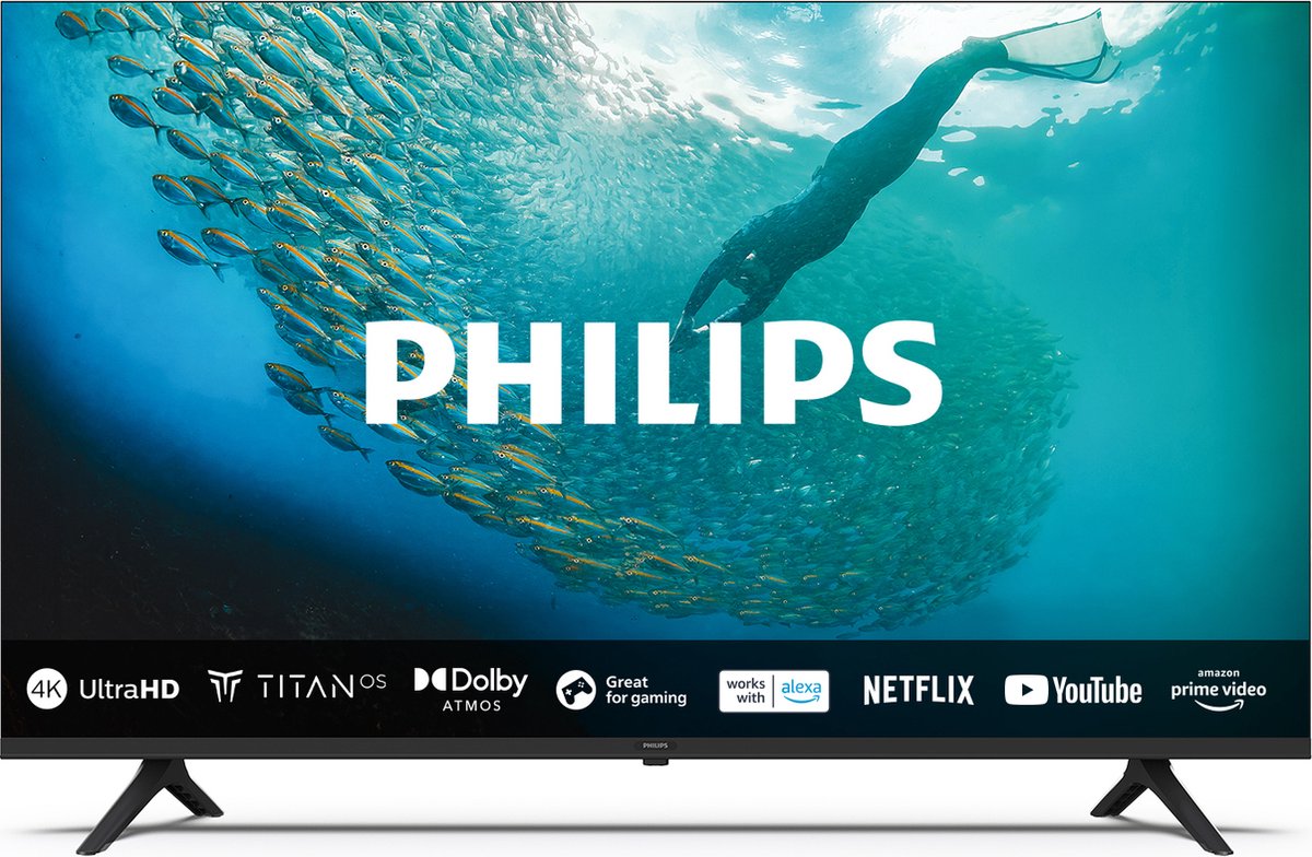Philips 50PUS7009/12 Televisor 127 cm (50") 4K Ultra HD Smart TV Wifi Cromo