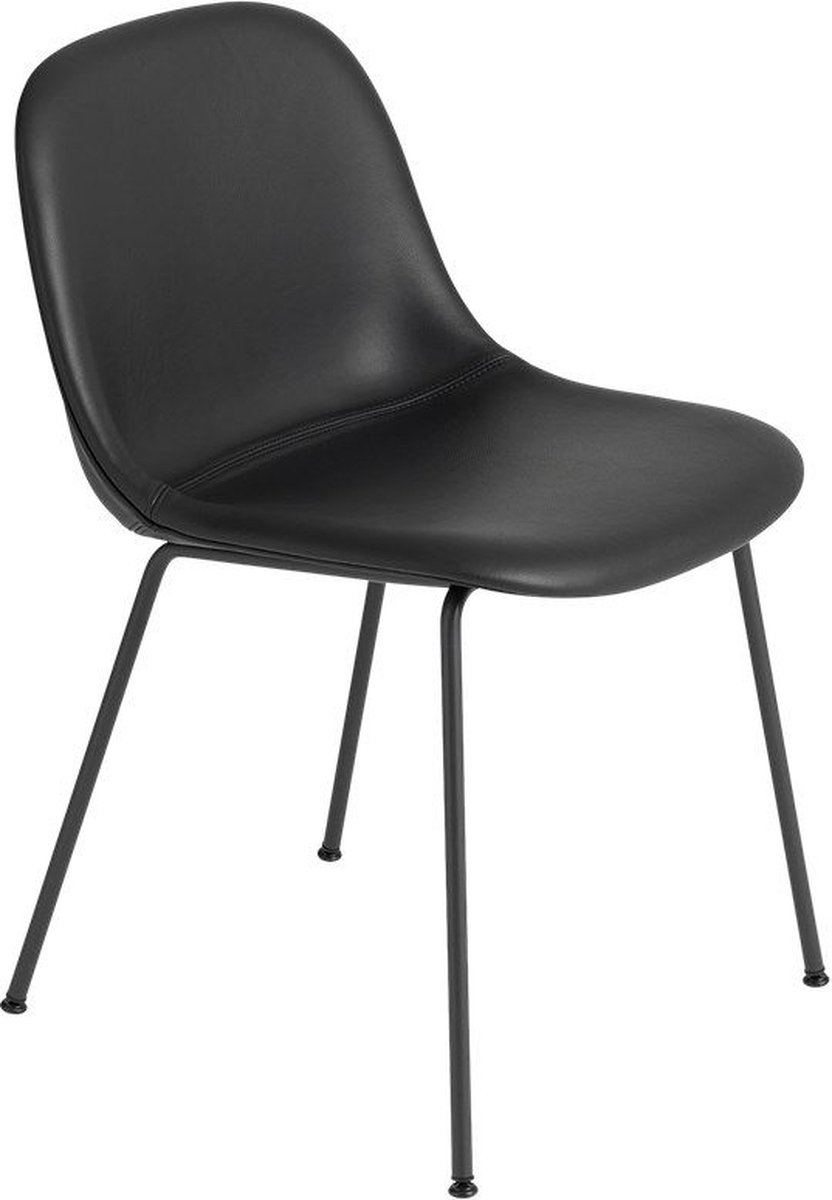 Muuto Sedia Fiber Black-Anthracite (plastica)