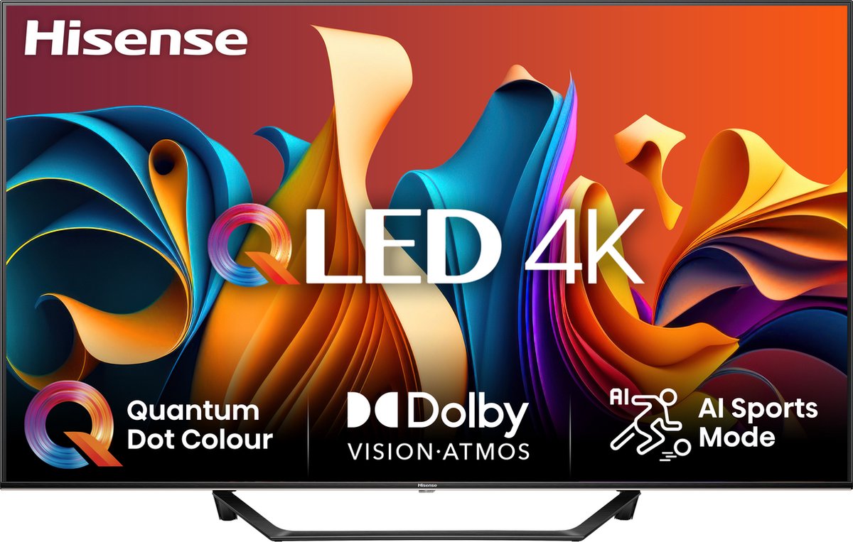 Televisor DLED 43" Hisense 43A7NQ | 4K Ultra HD | Smart TV | Gris