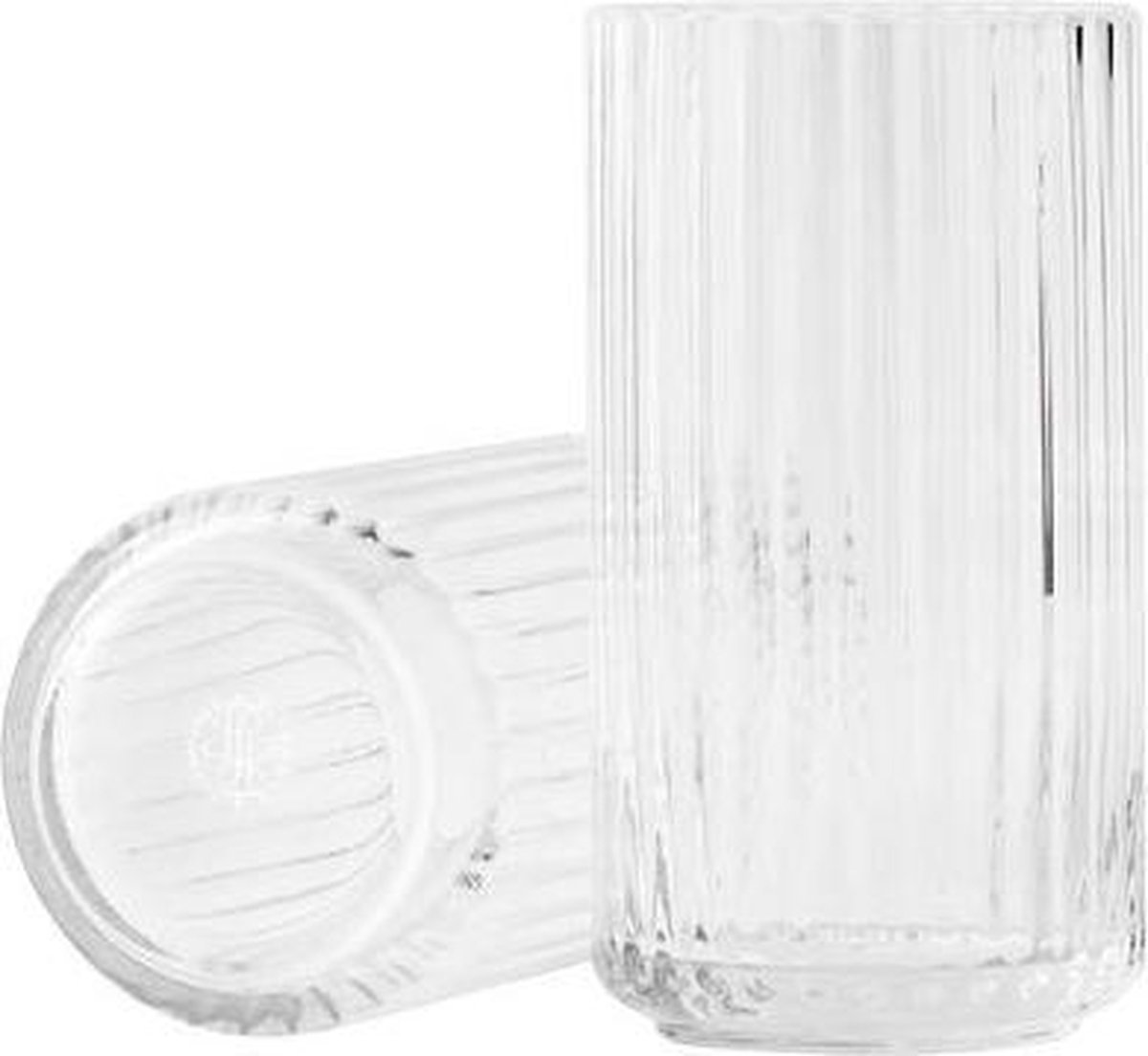 Lyngby Porcelæn Vaso Lyngby bianco 12 cm