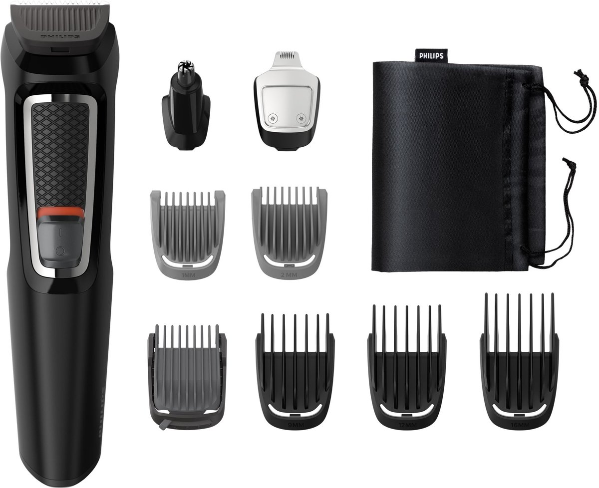 Philips MULTIGROOM Series 3000 MG3740/15 Cara y cabello 9 en 1