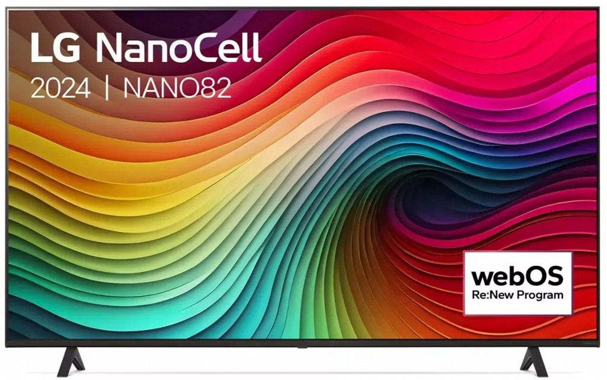 Televisor 50" LG NanoCell 50NANO82T6B | 4K | Ultra HD | Smart TV | Negro