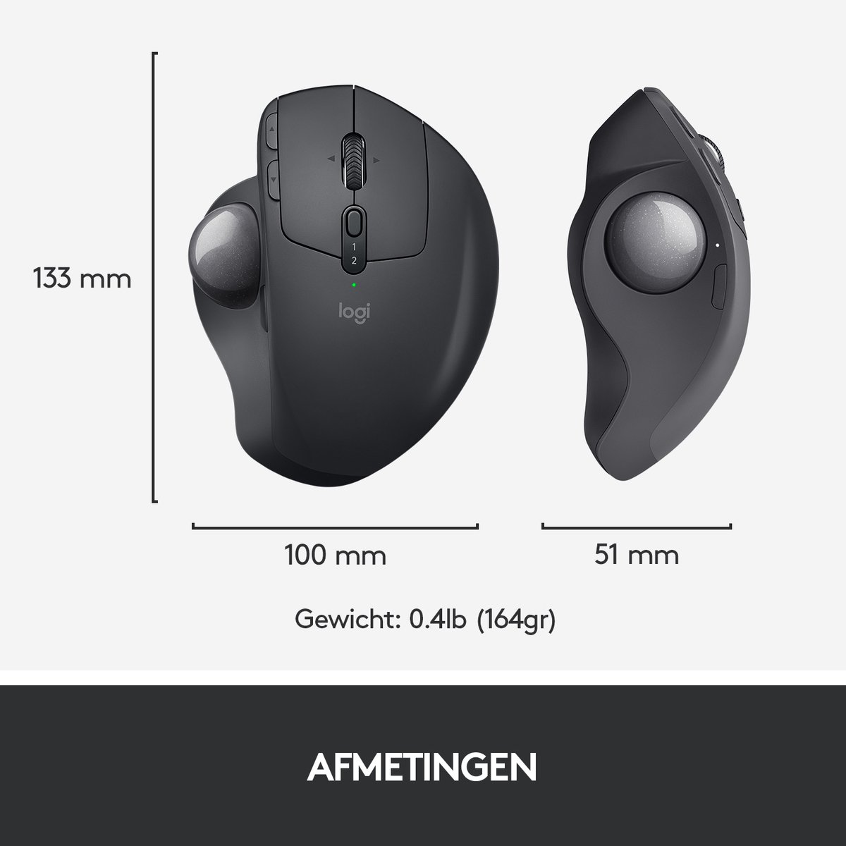 RATOLI LOGITECH MX ERGO