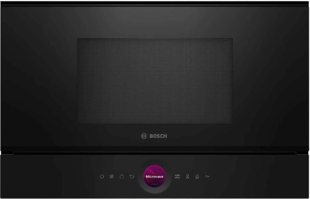 Microondas Integrable Bosch Serie 8 BFL7221B1 | Negro | 21 L | 900 W
