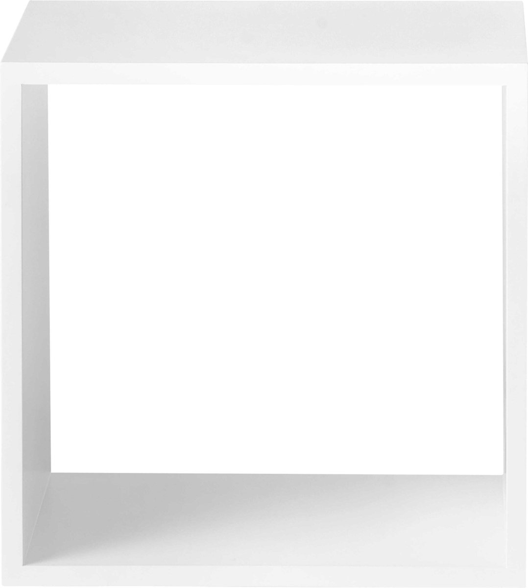 Muuto Scaffalatura Stacked 2.0 aperta, media bianco