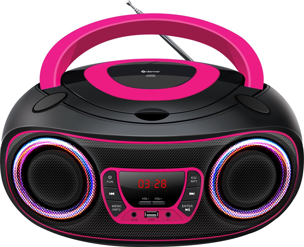 Radio CD Denver TCL-212 Rosa