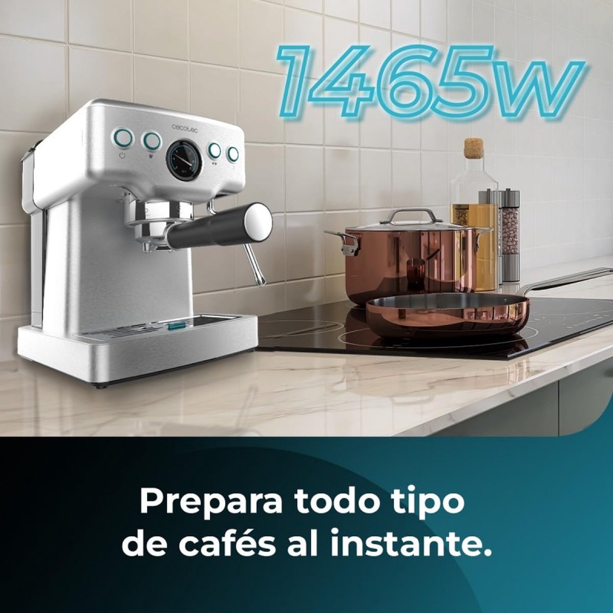 CAFETERA |CECOTEC | ESPRESSO | POWER ESPRESSO | 20 BAR 1982