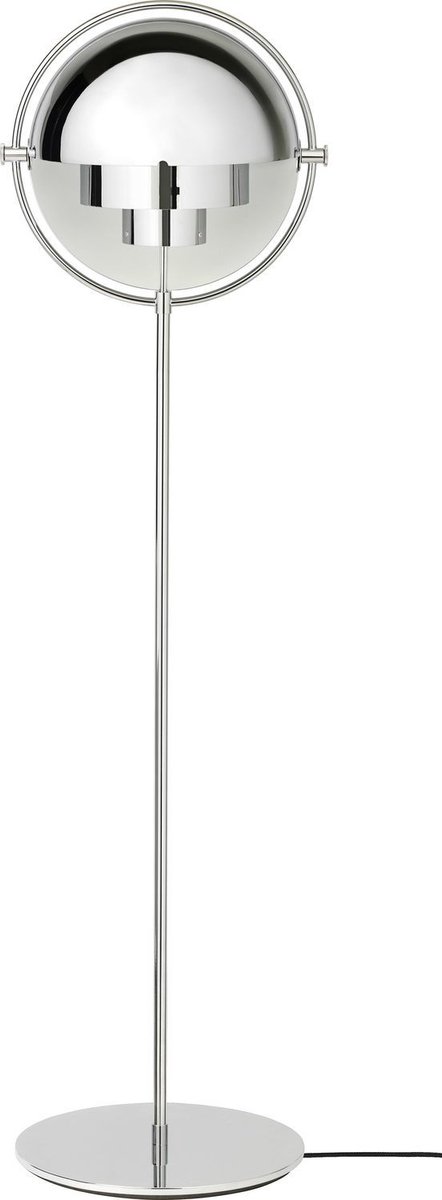 GUBI Lampada da terra Multi-Lite Cromo-cromo