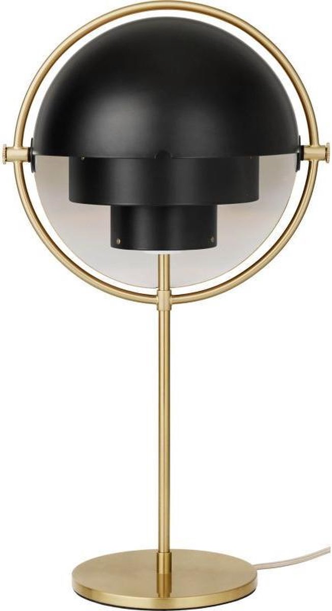 GUBI Lampada da tavolo Multi-Lite ottone-nero