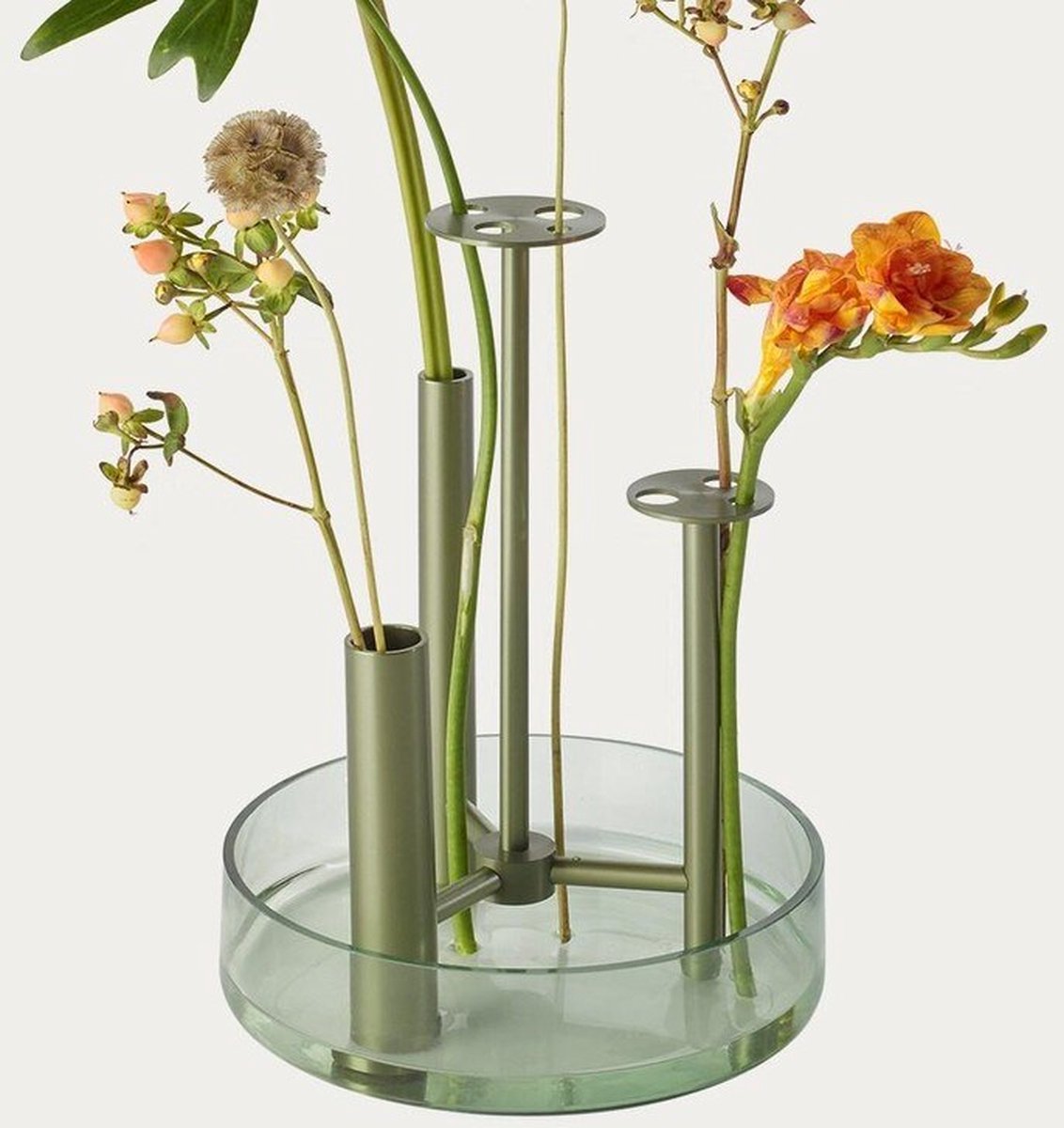 Fritz Hansen Vaso Ikeru Forest green alto