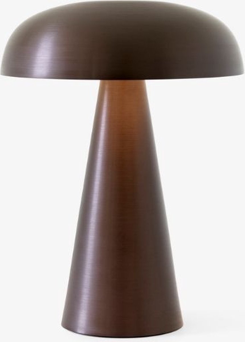 &Tradition Como Lampada da tavolo portatile SC53 ottone bronzato