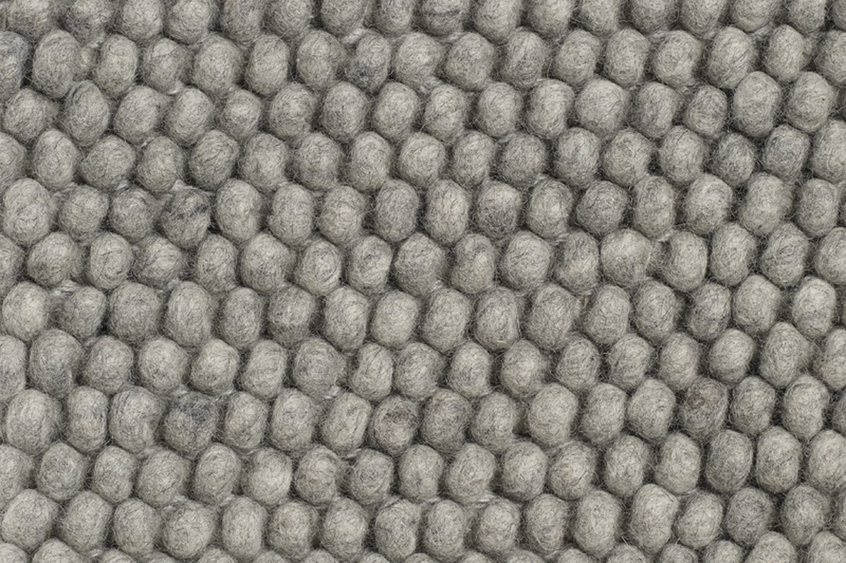 HAY Tappeto in lana Peas 170x240 cm Grigio medio