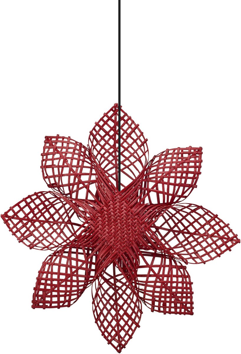 PR Home Stella dell'Avvento Anna, rossa 82 cm