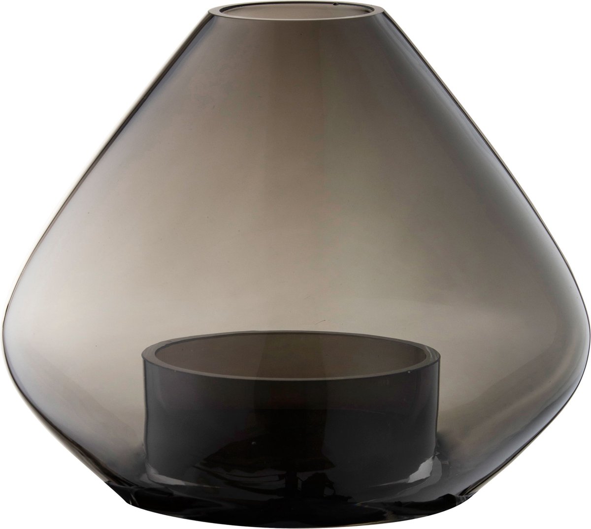 AYTM Lanterna-vaso Uno 12 cm Nero