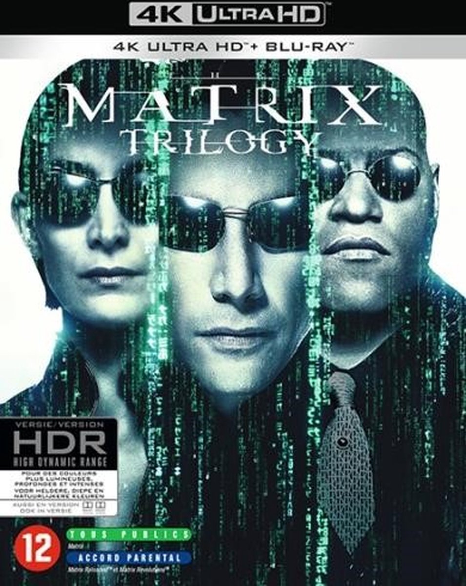 BRUHD,BLU-RAY - Matrix Trilogy (1 BLU-RAY)