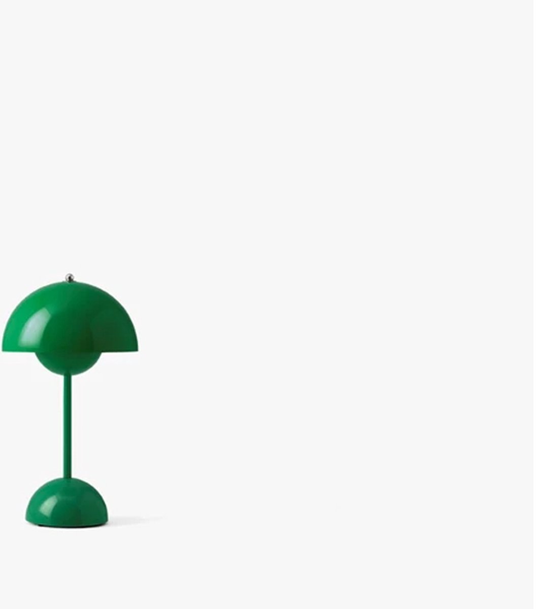 &Tradition Lampada da tavolo portatile Flowerpot VP9 Signal green