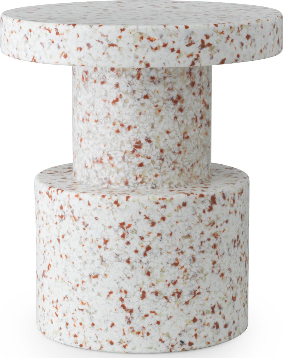 Normann Copenhagen Sgabello Bit Bianco, Ø36x42 cm