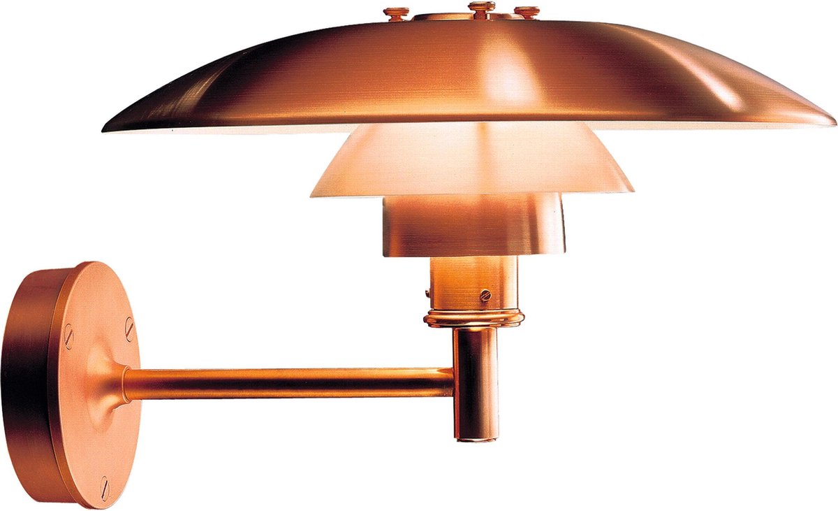 Louis Poulsen Lampada da parete PH Brushed copper