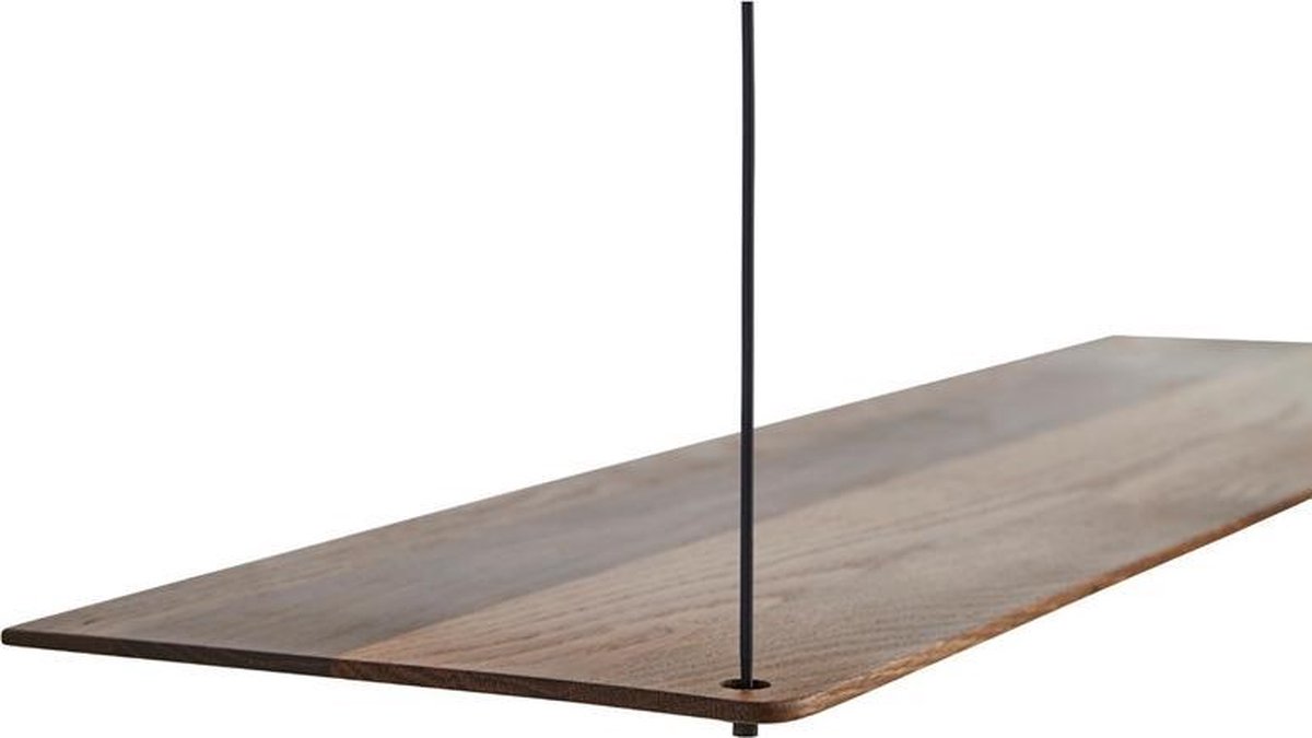 Woud Mensola aggiuntiva Stedge 80 cm Rovere affumicato