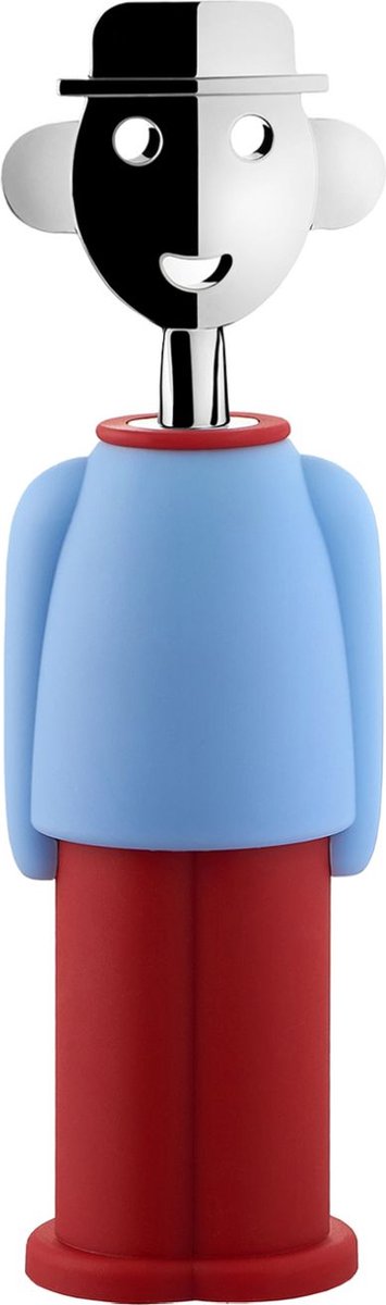 Alessi Cavatappi Alessandro M Azzurro-rosso