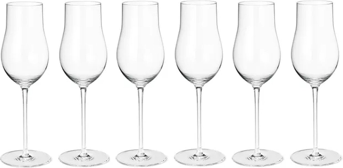 Georg Jensen Bicchiere da champagne Sky 25 cl, confezione da 6 Chiaro