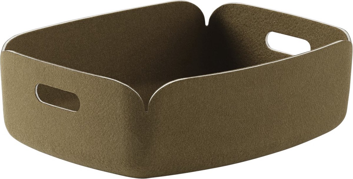 Muuto Vassoio Restore Dark brown metallic