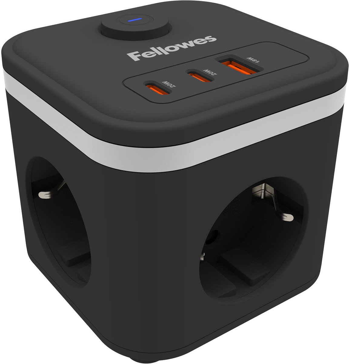 Fellowes Power Cube Type F - Black
