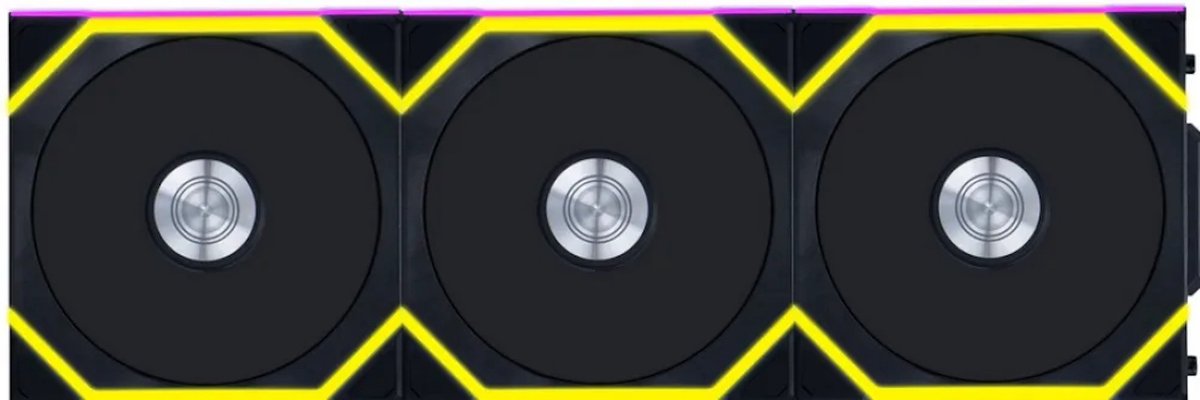 Lian Li UNI FAN SL Wireless (3-pack) - Kabinet køler - 120mm - Sort med RGB LED lys - 29 dBA