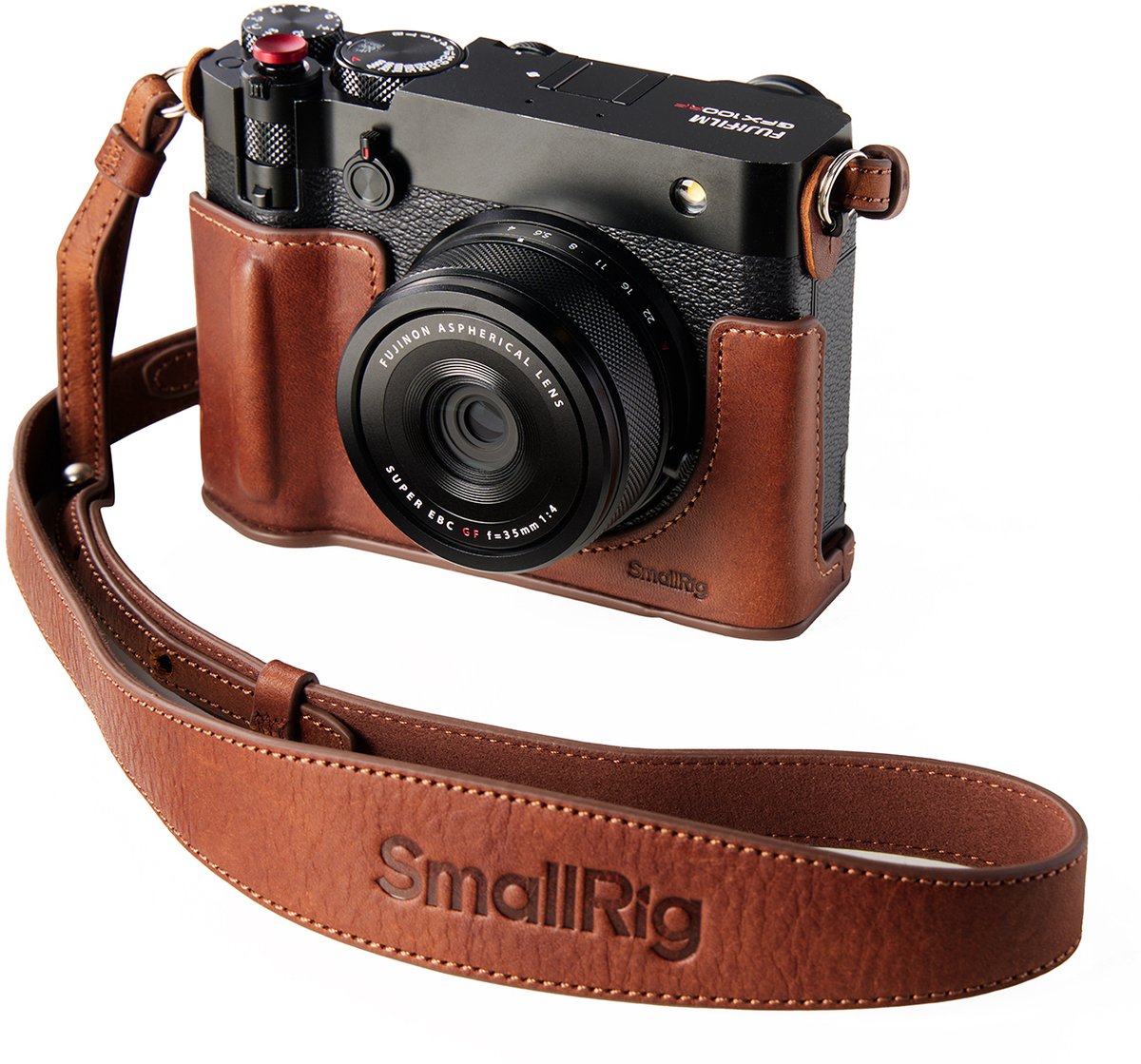SmallRig 5268 Leather Case Kit for FUJIFILM GFX100RF Brown