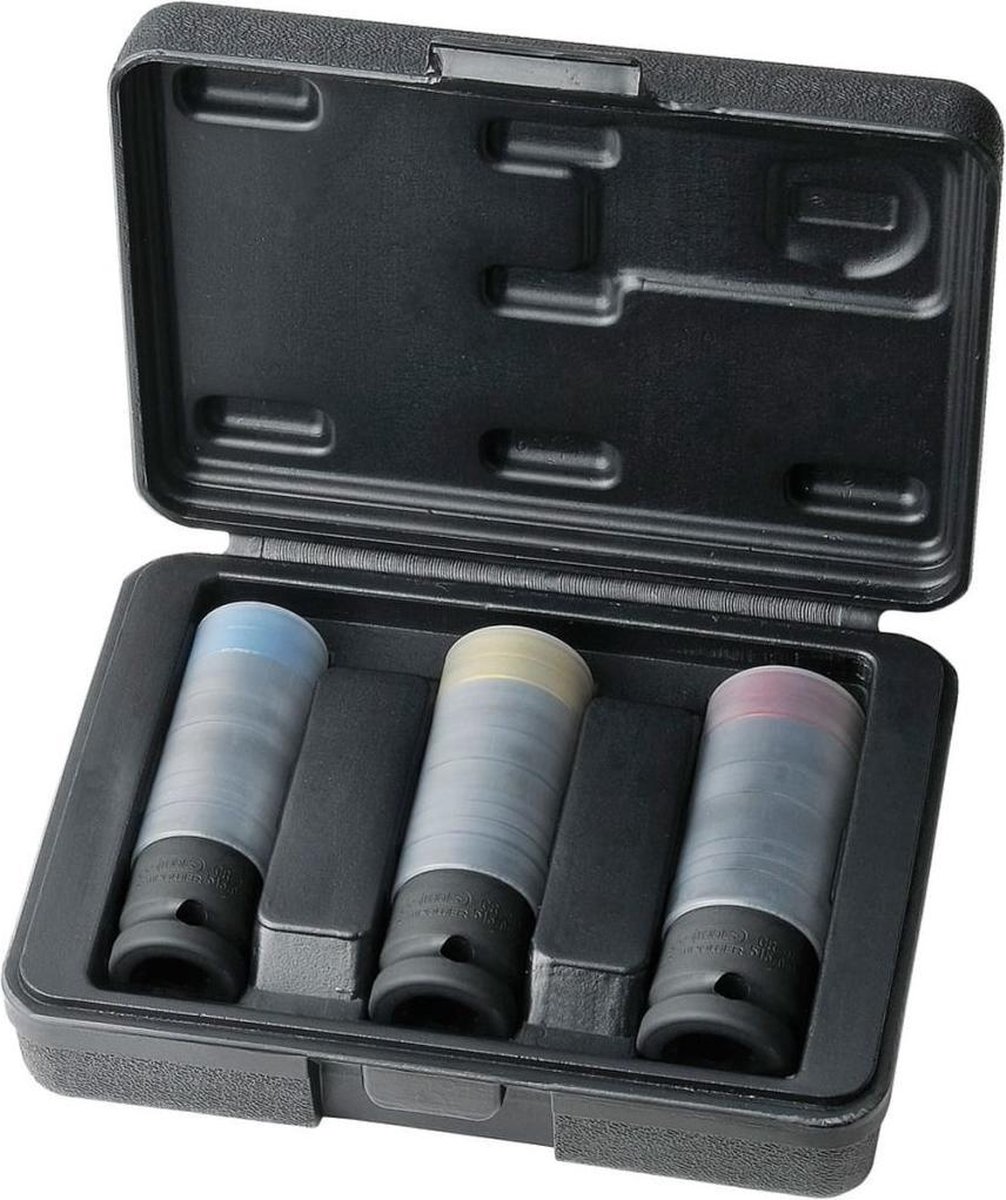 KS Tools Set de douilles 6 pans 3 pièces 515.0990