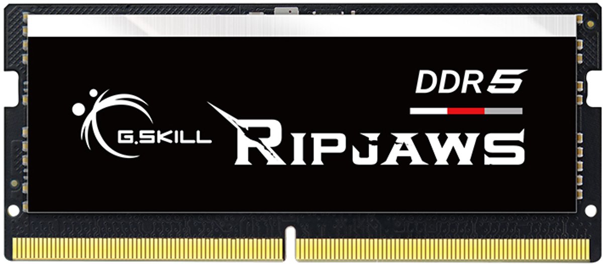 G.Skill Ripjaws SODIMM DDR5-5600 - 64GB - CL46 - Single Channel (1 pcs) - Intel XMP - Sort