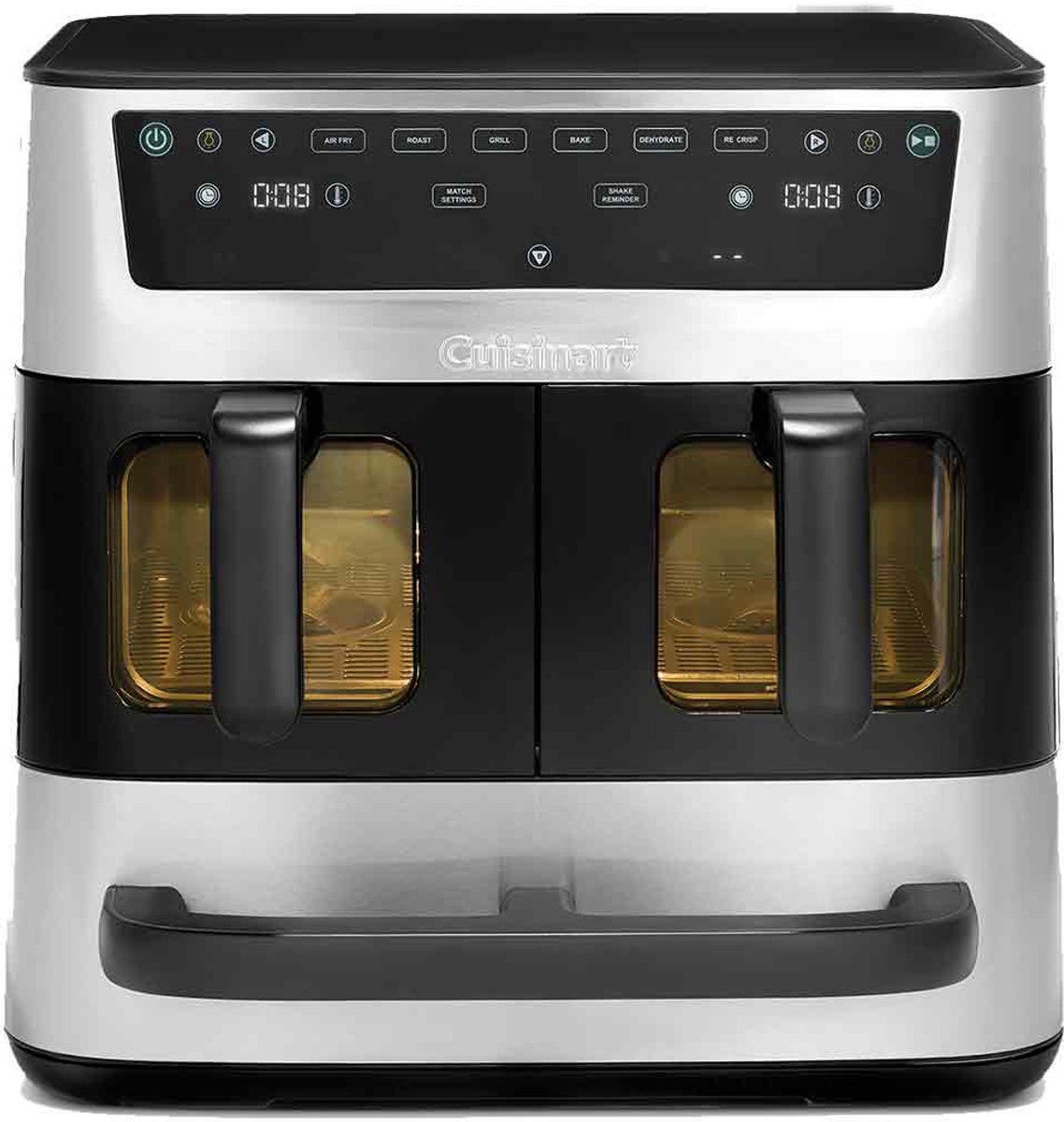 Cuisinart TriZone Friteuse à air chaud 13.6 l argent, noir